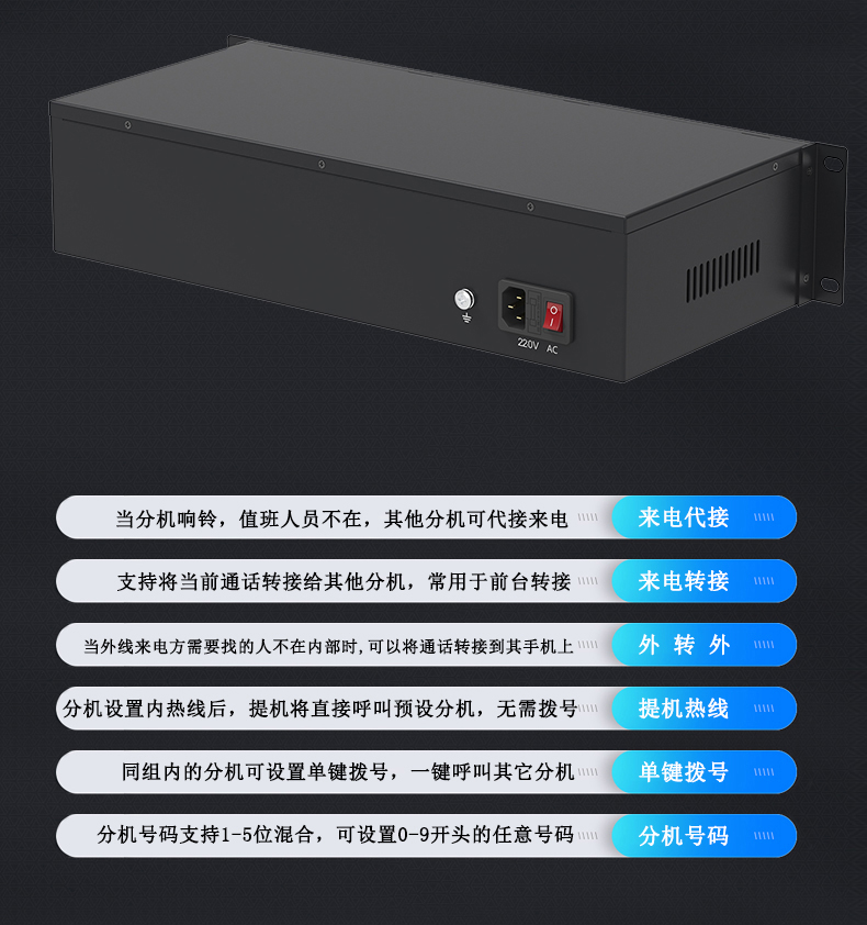 VIP600 微铃系列 V3型电话交换机(图12)