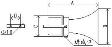 dYH-5型防爆扬声器（防爆喇叭）(图2)