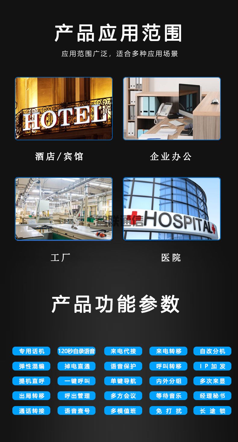 VIP600 微铃系列 V4型电话交换机(图16)